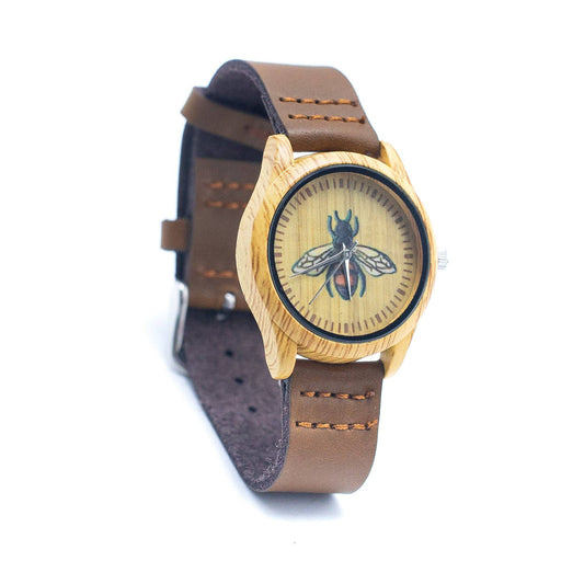 Bee Vintage ladies watch Leather Strap Quartz Watch WA-274