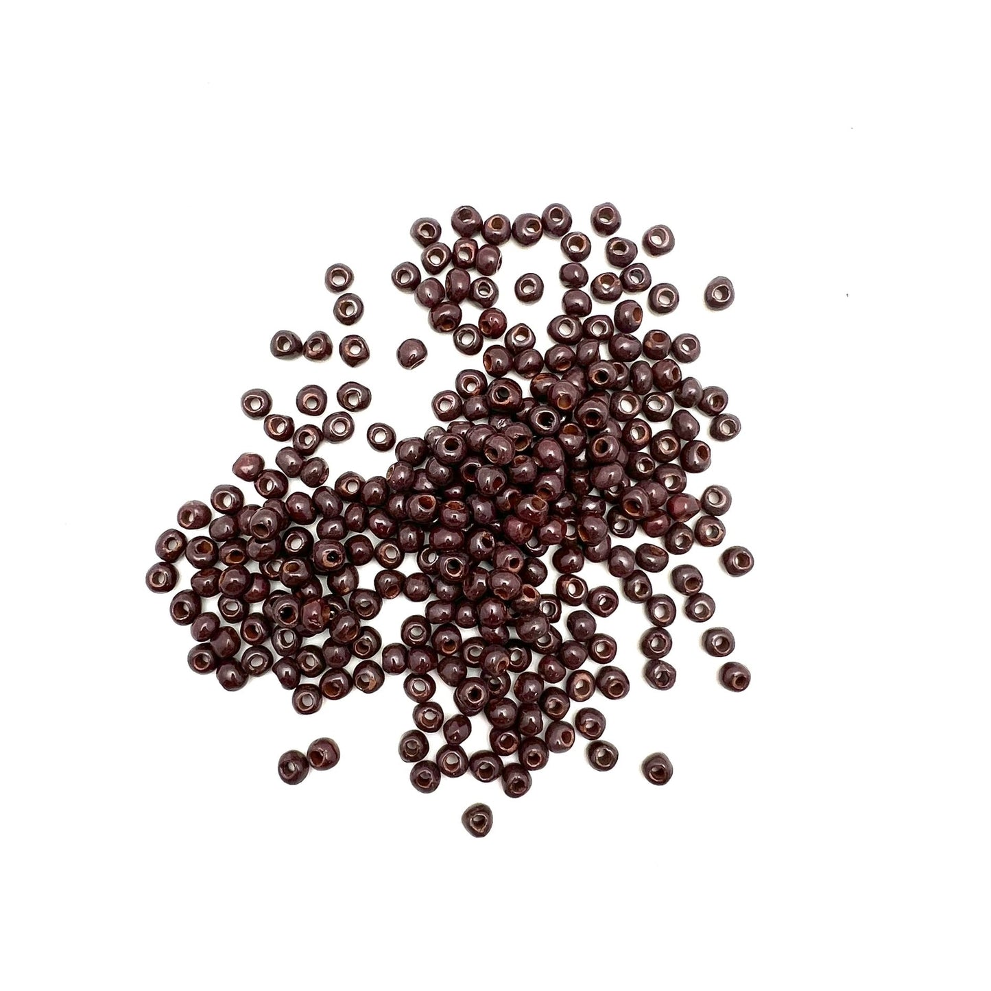 Bulk Beads - Glossy Mocha