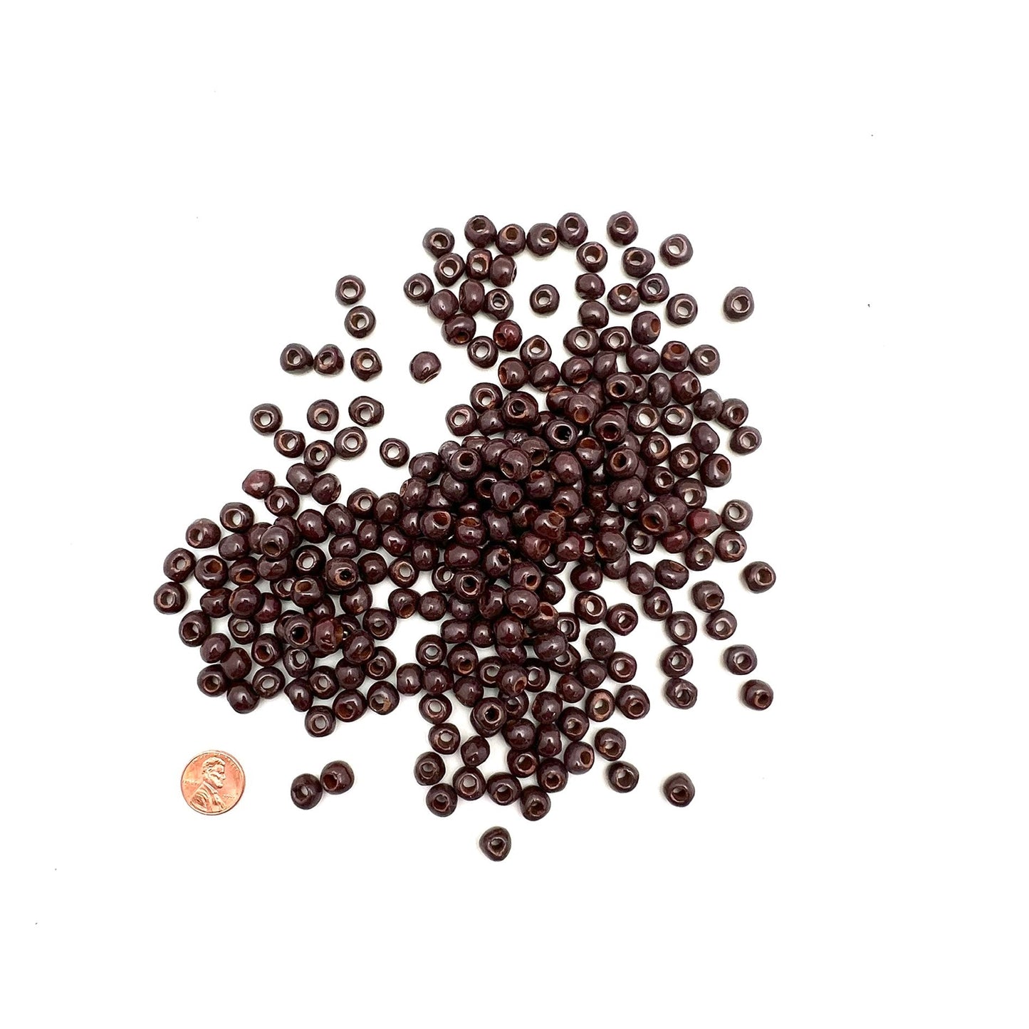 Bulk Beads - Glossy Mocha