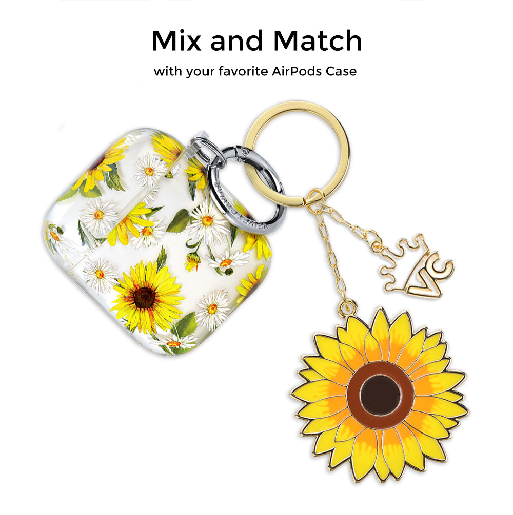 Sunflower Keychain