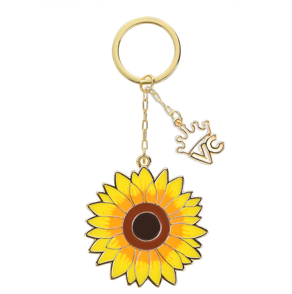 Sunflower Keychain