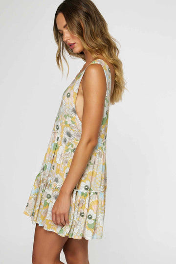 O'Neill Linnet Printed Dress-Mimosa