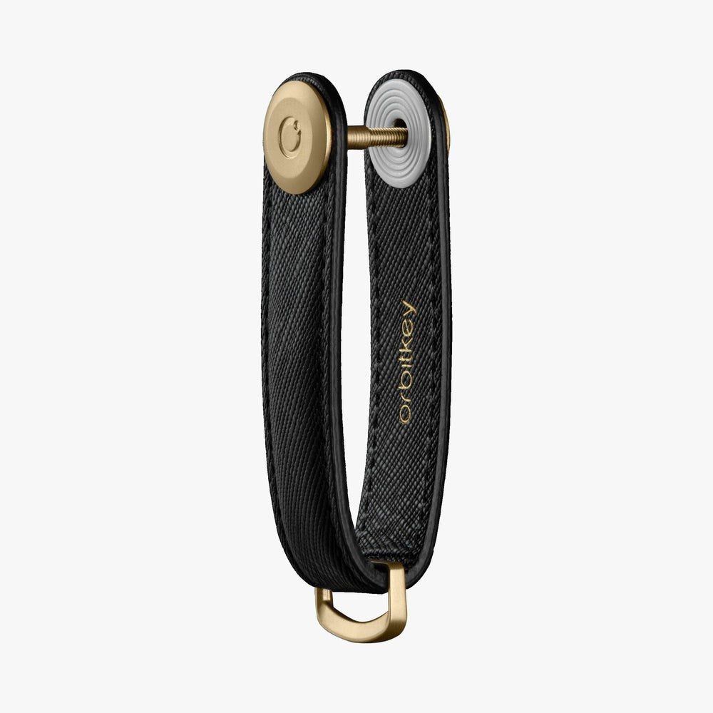 Orbitkey: 2.0 Saffiano Leather Liquorice Black