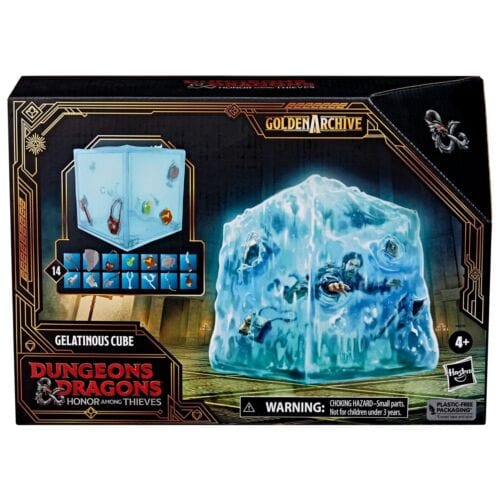 Hasbro: Dungeons & Dragons Honor Among Thieves - Gelatinous Cube 6" Figure, Golden Archive