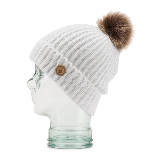 VOLCOM Women's Lula Beanie Off White